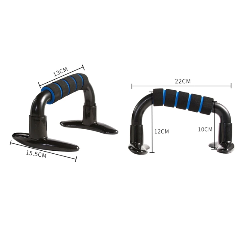 

Pushup Bars Handles Set, Push Up Stand with Cushioned Foam Grip and Non-Slip Rubber Base Home Workout Equipment