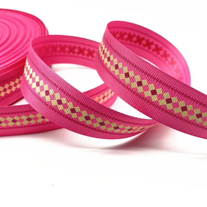 5 ярдов 25 мм корсажная лента с принтом для упаковки подарков свадебное украшение