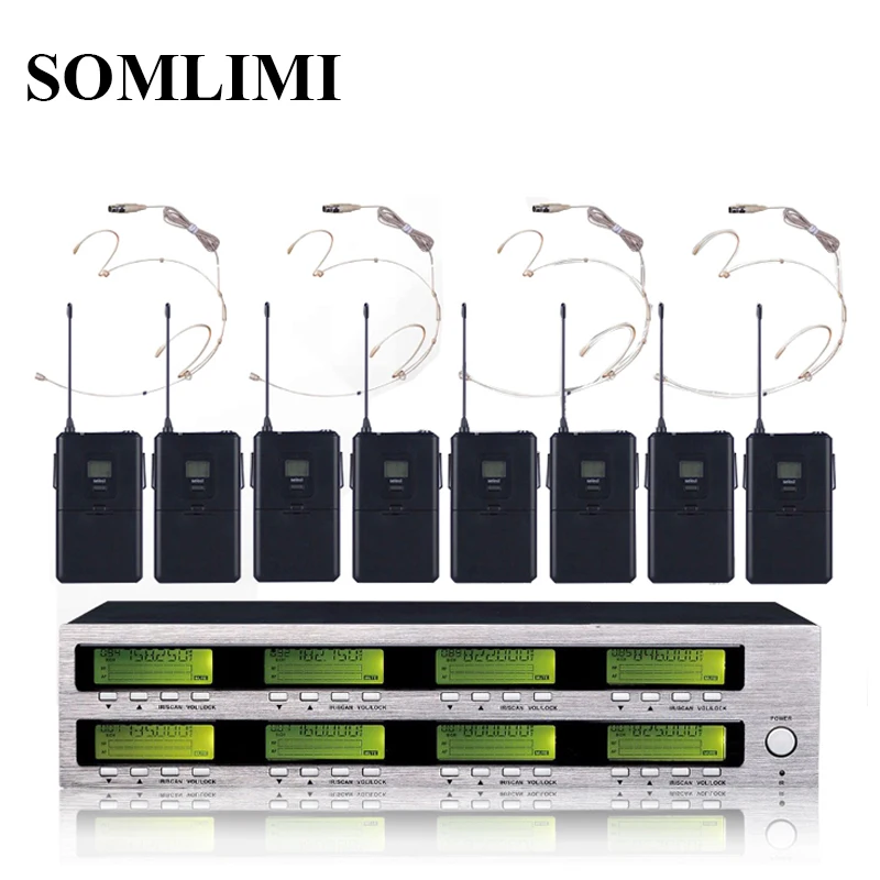 Новая высококачественная профессиональная свободная гарнитура микрофоны для