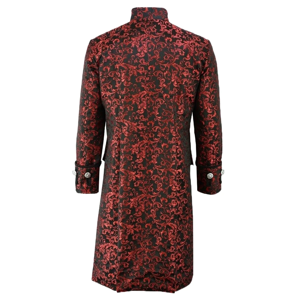 Мужская винтажная куртка с длинным рукавом в стиле стимпанк | одежда