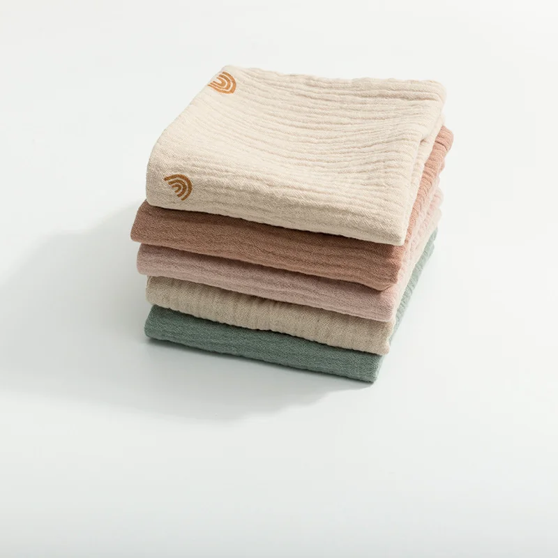 

3 pcs/lot Hand Towel Washcloth handkerchief Infant Burp Cloth Baby Saliva Towel Newborn Baby Towel Soft Cotton Gauze 4 layers