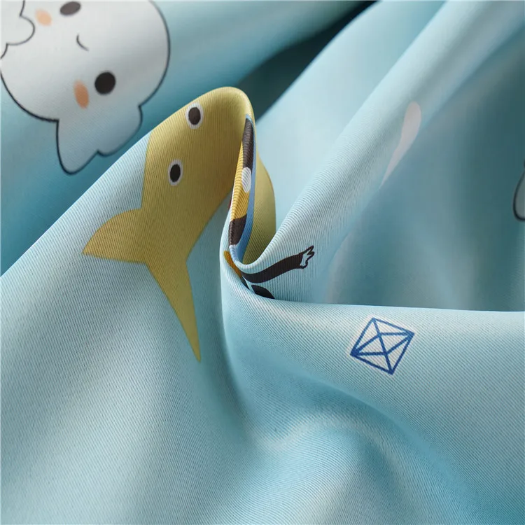 Мультяшные занавески для гостиной столовой спальни Детские затемняющие из ткани