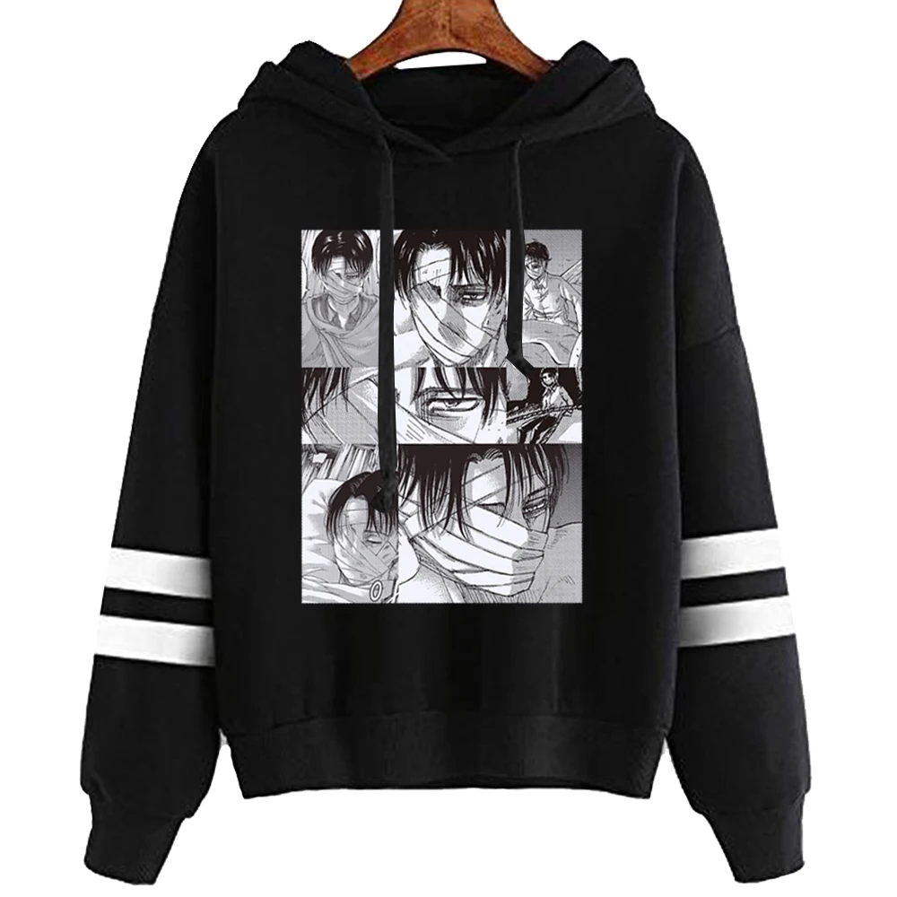 

Harajuku Attack on Titan Unisex Hoodies Japanese Anime Printed Men's Hoodie Streetwear Casual Sweatshirts