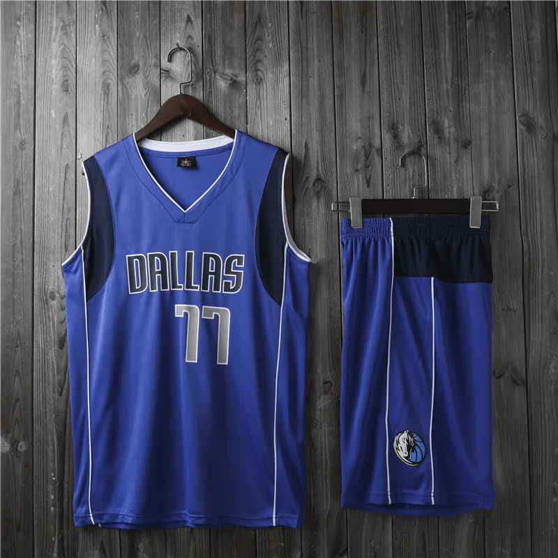 

Summer New Men's Basketball Sports Suit Vest Outdoor Sports Fitness Training Basketball Sports Suit No. 77 Loose Oversize