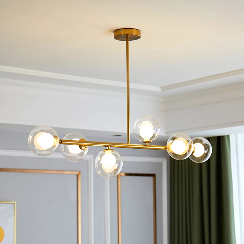 Современная светодиодная люстра Потолочный подвесной светильник для спальни