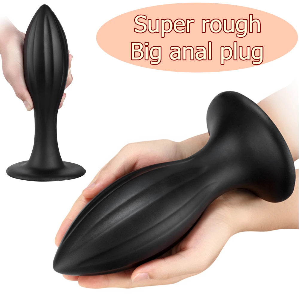 

Soft Large Anal Plug Butt Plugs Big Anal Vaginal Dildo Plug Balls Prostate Massager Dilatodor Aanal Adult Sex Toys for Woman Men