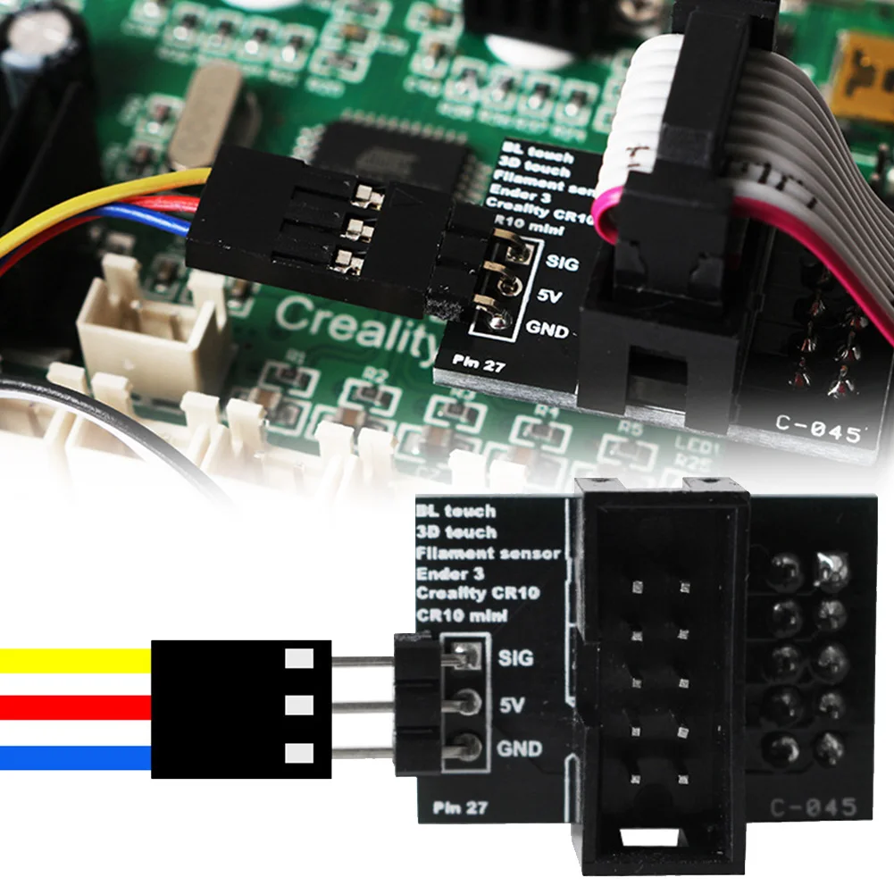 

Wider Power Channel Pin 27 Board Adapter Sensor for CR-10 Ender-3BLTouch SP99