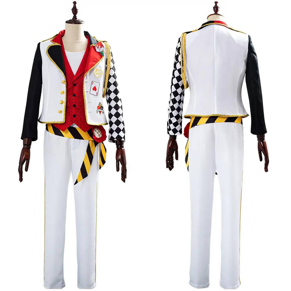 

Game Twisted-Wonderland Cosplay Alice cosplay in Wonderland Theme Ace Cosplay Costume Adult Uniform Outfits Halloween Costumes