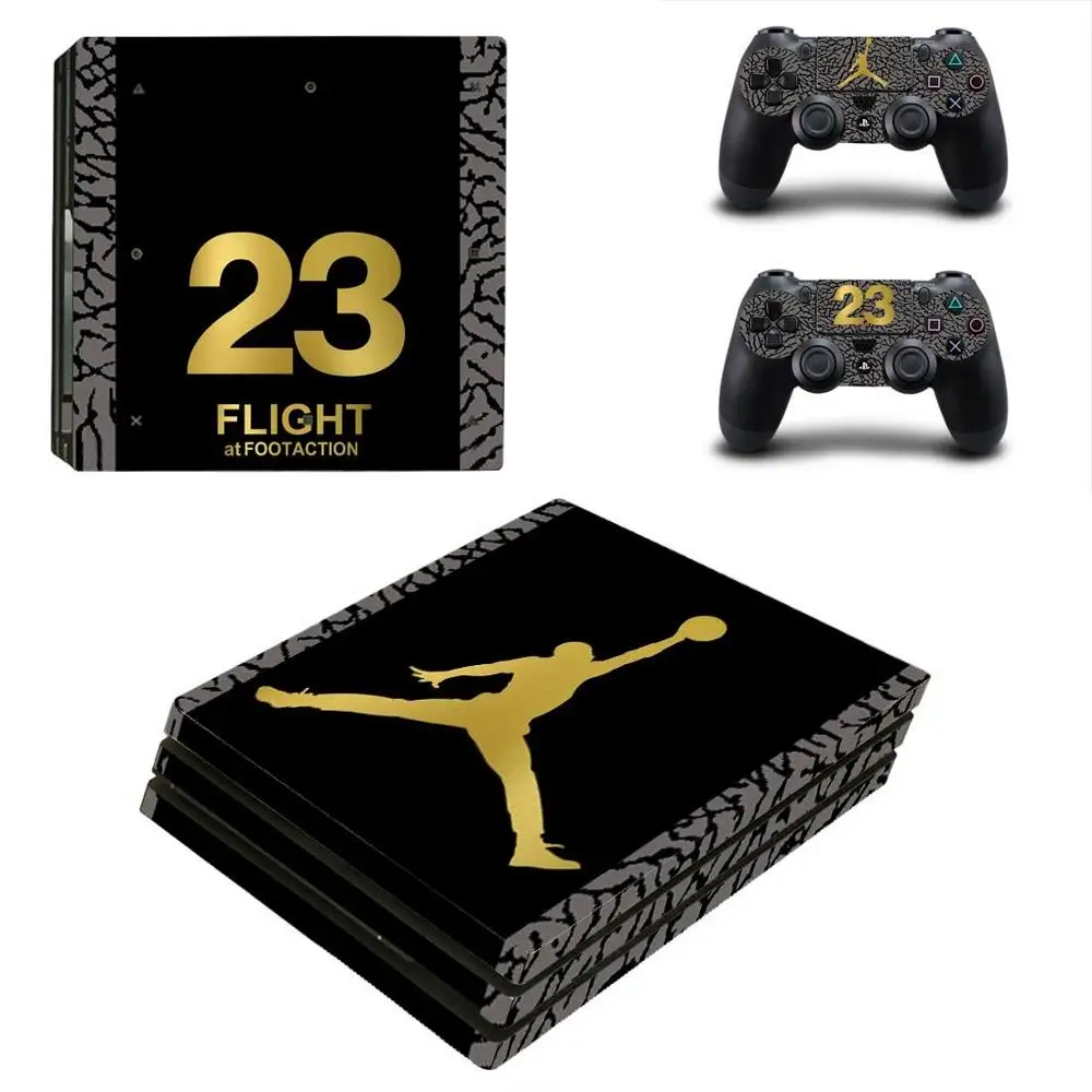 Наклейки для PS4 Pro PS 4 Play station наклейка с Джорданом наклейки PlayStation консоль и