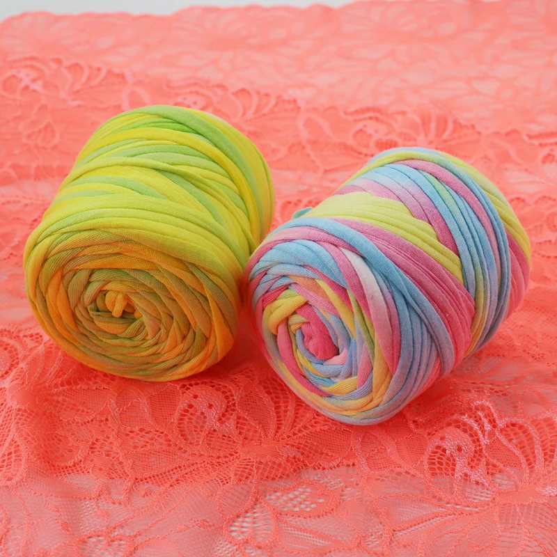 Новинка 150 г/лот плотная Пряжа мягкая цветная ткань DIY сумка подушка из пряжи для