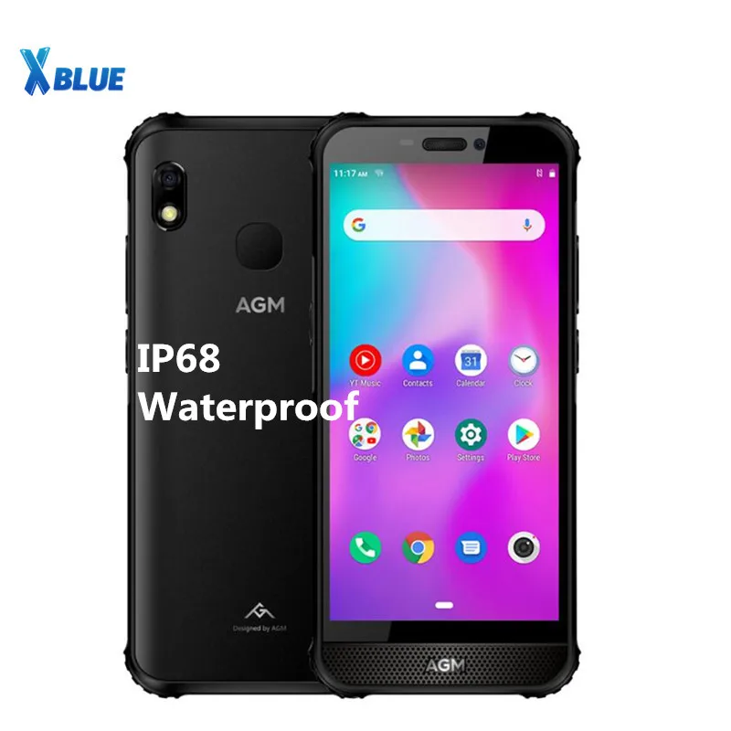 

AGM A10 IP68 Smartphone Waterproof Shockproof Dustproof 4G LTE Cell phones 3GB/4GB RAM 32GB/64GB/128GB ROM Mobile phone