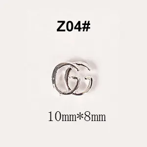 Z04 100 шт./лот 3D сплав пчела корова голова украшение ногтей золотые украшения для ногтей и украшения для ногтей аксессуары для ногтей для художественного оформления ногтей, украшения для ногтей - Цвет: Z04