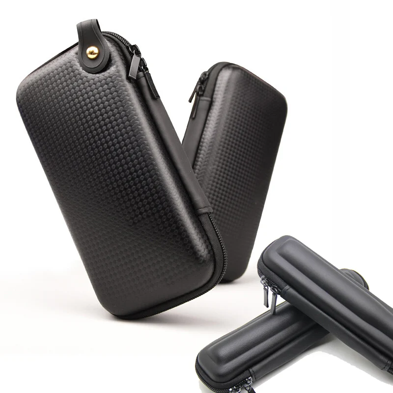 Мини Тонкий чехол Маленькая кожаная сумка на молнии для переноски набор