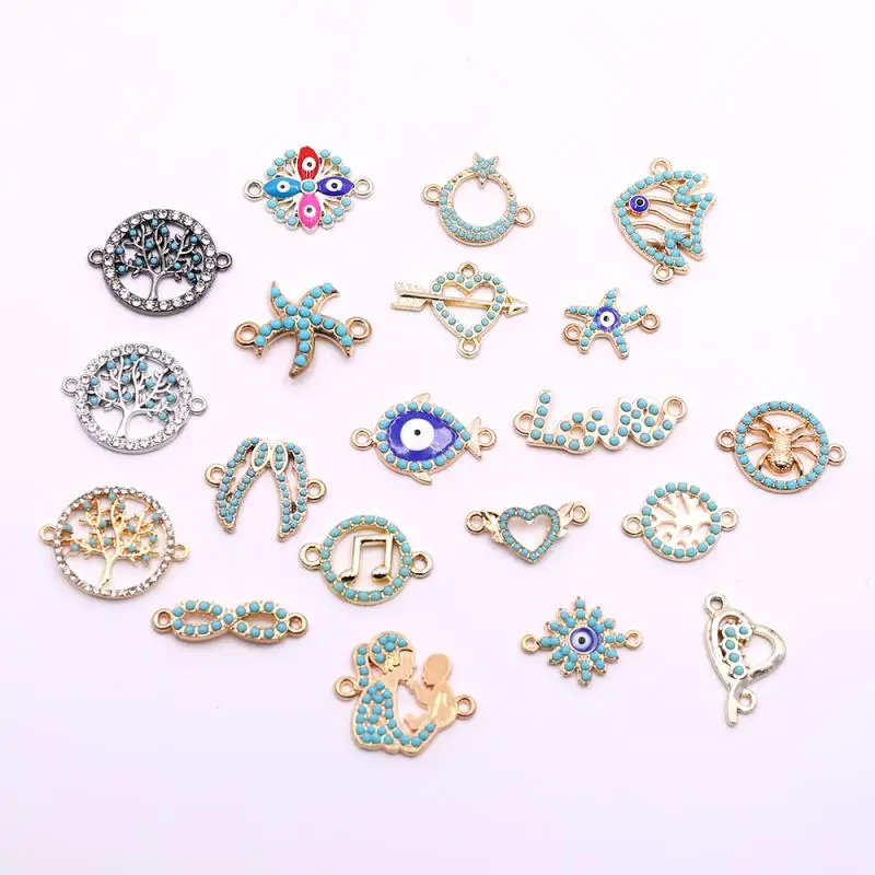 Шармы соединители для ювелирных изделий 10 шт. акриловые украшения аксессуары
