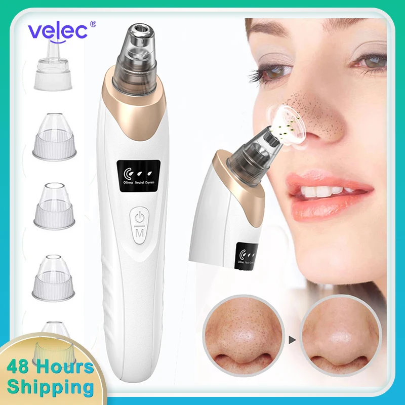 

Электрический пылесос для удаления черных точек, прыщей и комедонов