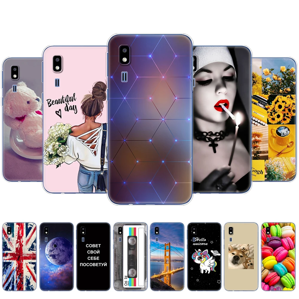 Для Samsung Galaxy A2 Core чехол 2019 силиконовый мягкий ТПУ для A 2 A260F 5 0 ''защитный бампер