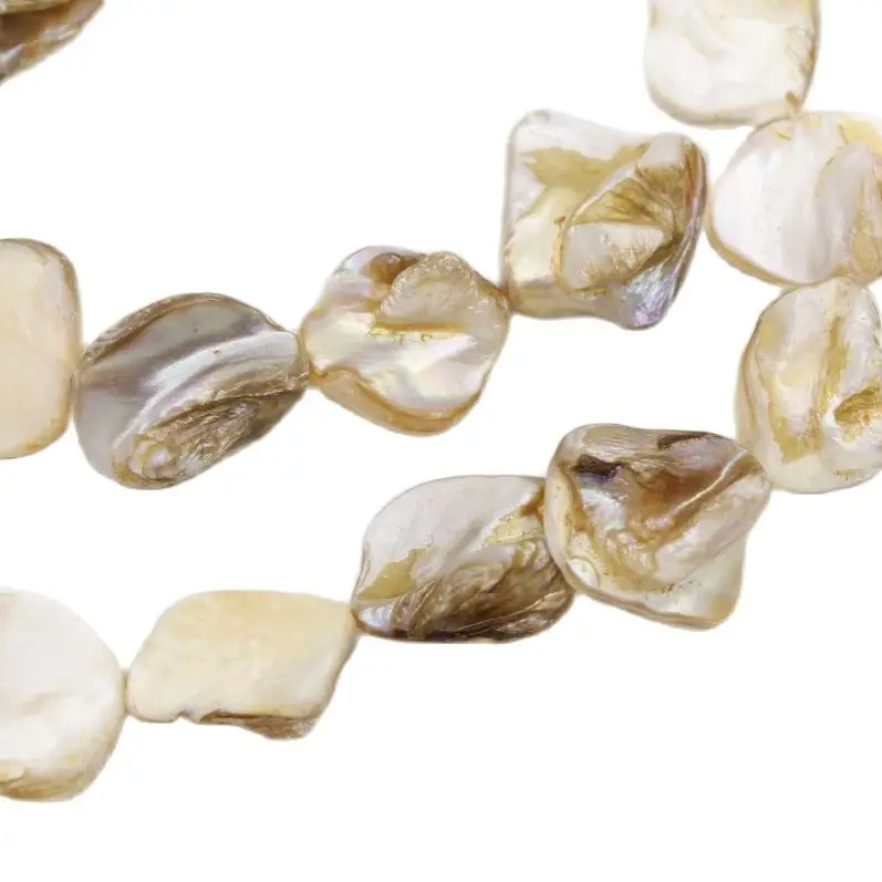 Бусины из жемчуга в стиле барокко 14-20 мм