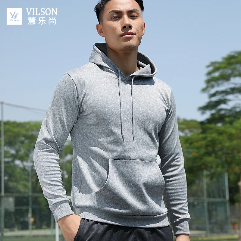 Уличная спортивная куртка VILSON 2019 Осень/Зима Новая модная мужская однотонная