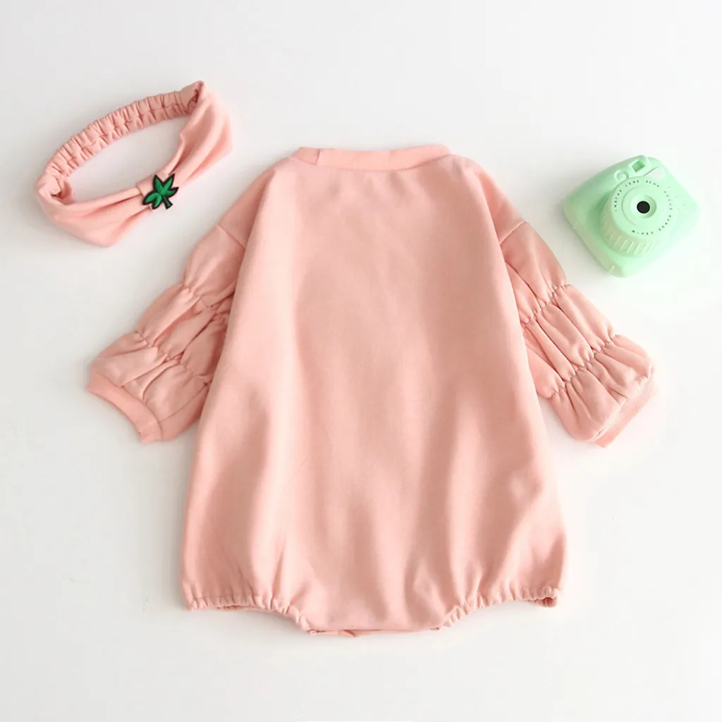 Детские носки в форме клубники платье с плиссированной юбкой Комбинезон для