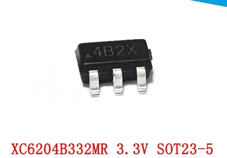 

5 шт./лот 4B2 XC6204B332MR SOT23-5