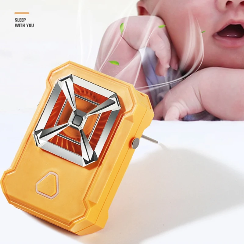 

Hanging Waist Fan USB Charging Hanging Neck Fan Mini Handheld Multi-Function Portable Desktop Small Fan Air Cooling Fan