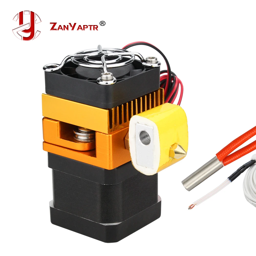 Головка экструдера MK8 J Head Hotend 0 4 мм комплект сопла 1 75 детали для экструзионных 3D