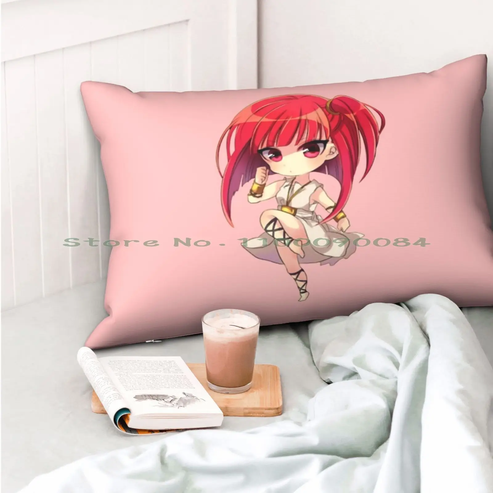 Подушка Morgiana Chibi чехол 20x30 50*75 диван для спальни летние праздничные пляжные водные