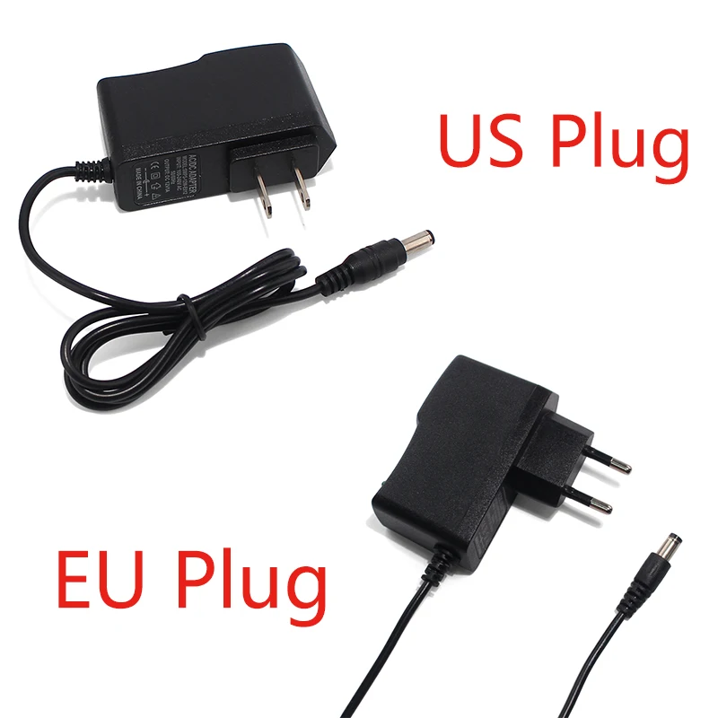 Ac100 240v 12v 1a 12w Dc Ac адаптеры Dc12v Us Eu штепсельная вилка Универсальный адаптер питания