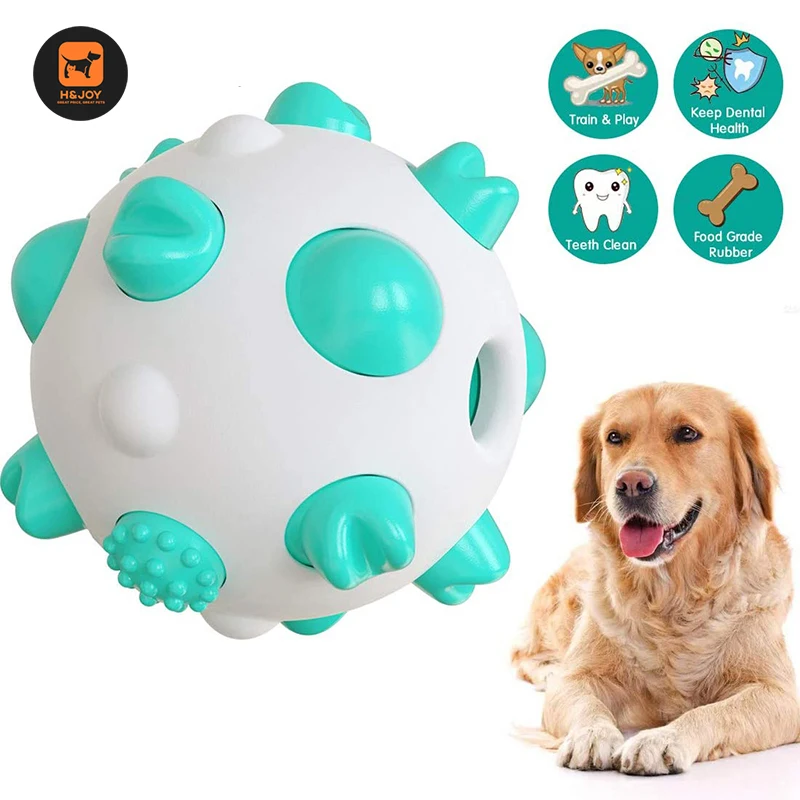 H &amp JOY жевательные игрушки для собак мяч прочный Зубная щётка чистки зубов щенков