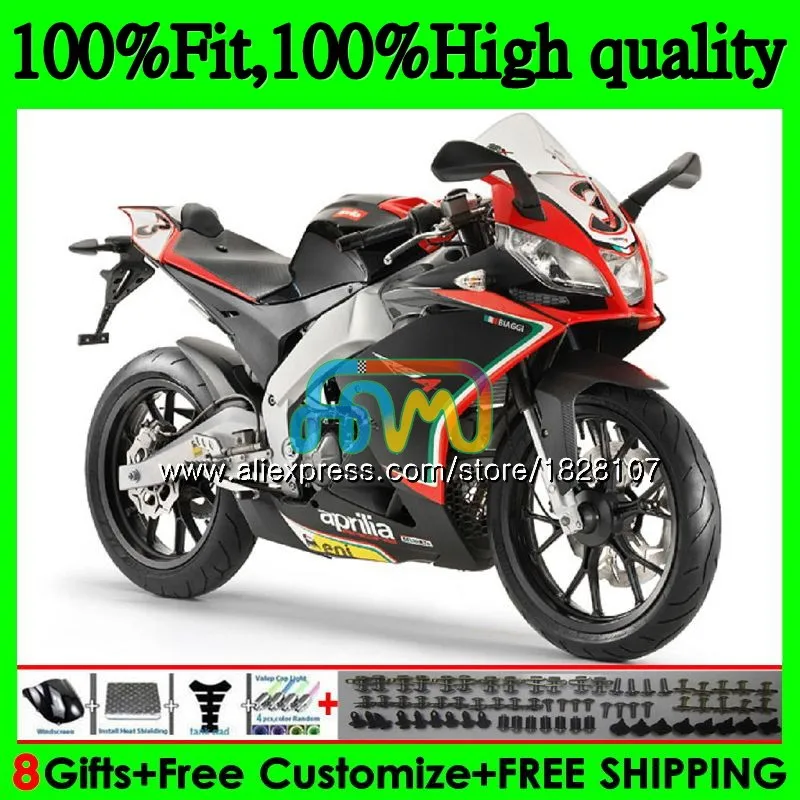 

Injection For Aprilia RS4 RS-125 RS125 12 13 Red blk hot 14 15 16 62BS.71 RS125R RSV125 RS 125 2012 2013 2014 2015 2016 Fairing