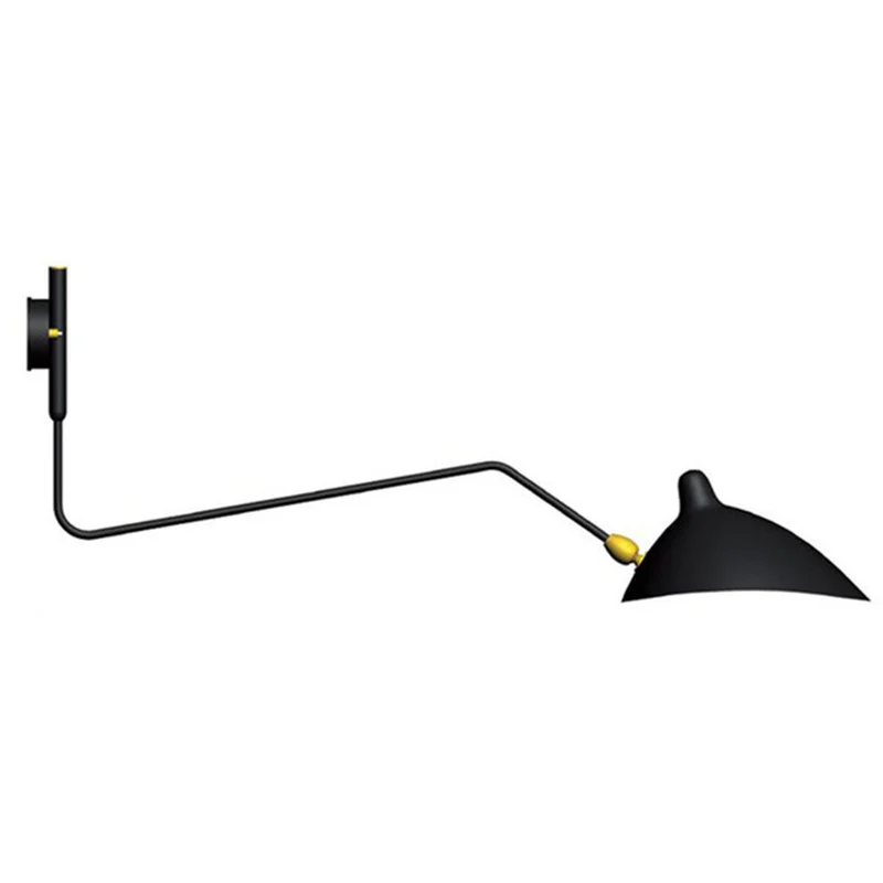 Винтажный Черный Белый Ретро Лофт Промышленные Настенные светильники