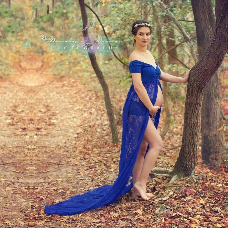 Сексуальное платье для фотосъемки с v образным вырезом беременных будущих мам