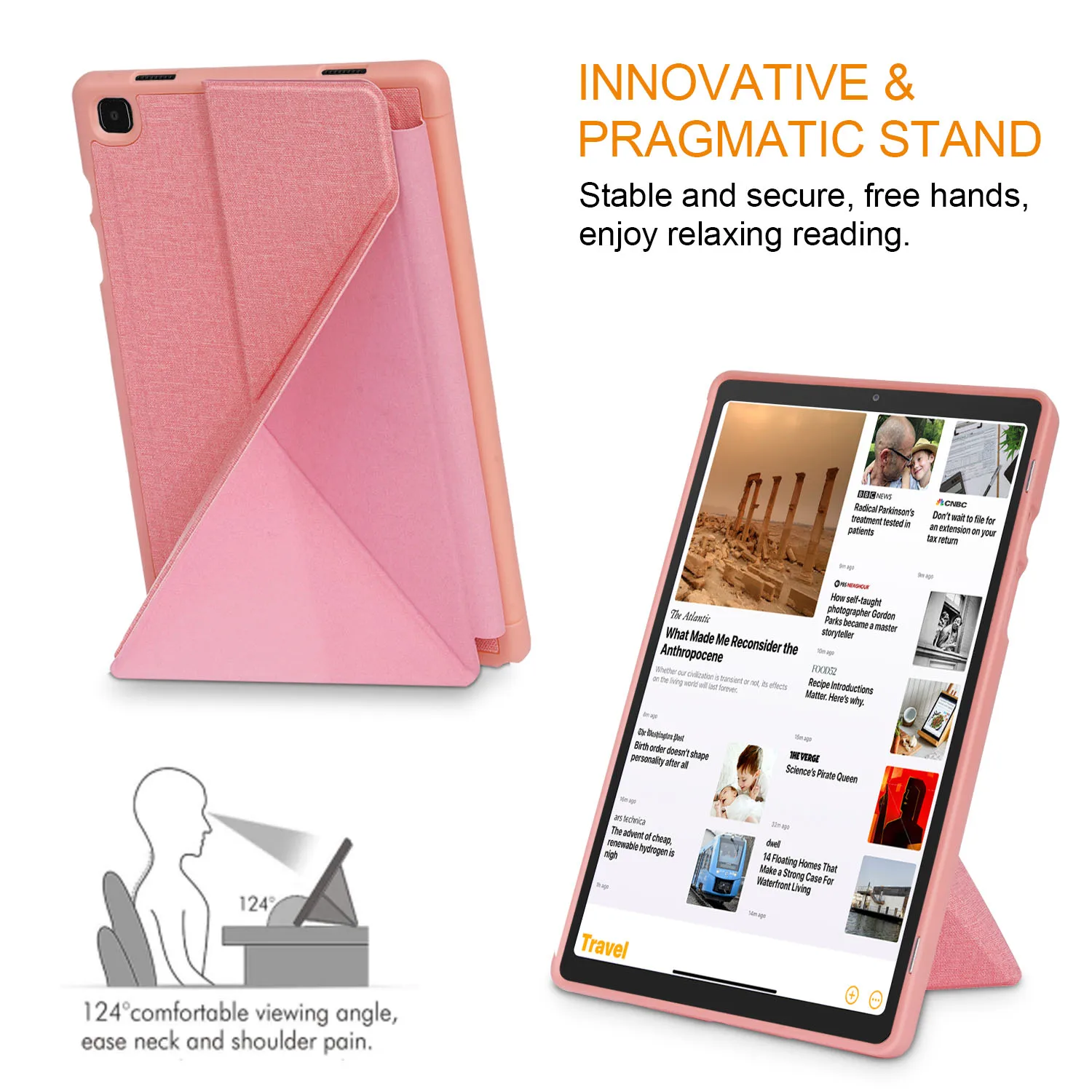 

Чехол для Samsung Galaxy Tab A7 10,4 SM-T500/T505 планшет Регулируемый складной чехол-подставка для Samsung Galaxy Tab A7 10,4 2020 чехол