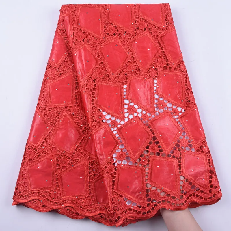 

SJD LACE African lace fabric 2020 bright diamond white French lace fabric for women's party A1891