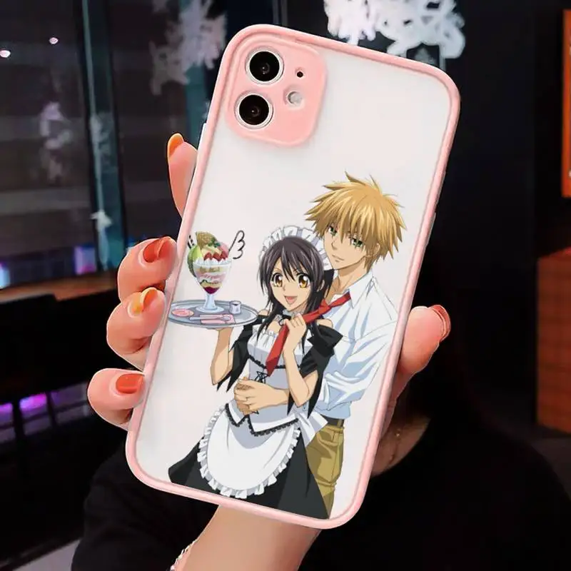 

Maid Sama japanese anime manga Phone Cases matte transparent For iphone 7 8 11 12 plus mini x xs xr pro max cover