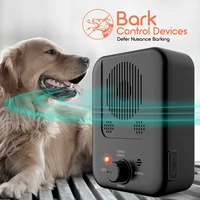 ultrasonic dog repellers anti bark control device waterproof dog anti barking training tool high quality anti noise dog supplies