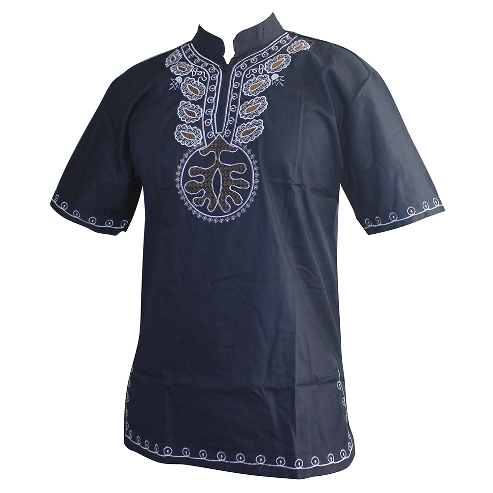 

Men t-shirt camisas hombre African Embroidery Ukrainian Ethnic Awesome Traditional clothes lehenga