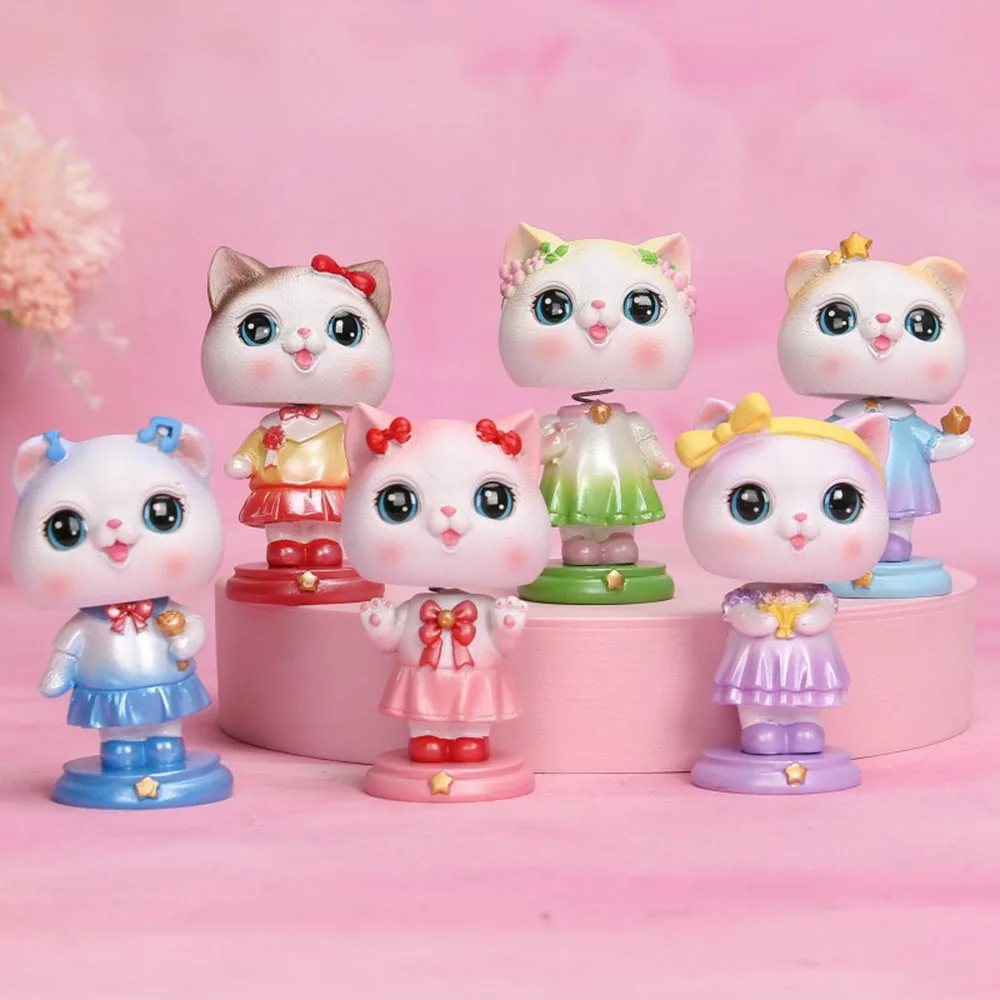 

NEW Cute Pretty Cat Princess Creative Surprise Blind Box Girls Toys Figure Doll Women Decor Xmas Birthday Gift Ornaments Model