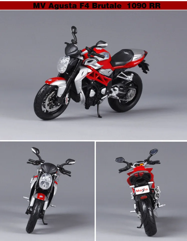 Maisto 1:12 MV Augusta 1090 RR моделирование сплав мотокросса серии авторизованный игрушечный мотоцикл автомобиль Коллекционирование подарки