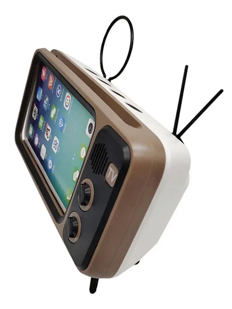 Новый Ретро ТВ мобильный телефон с держателем общий стол подставка для дома без