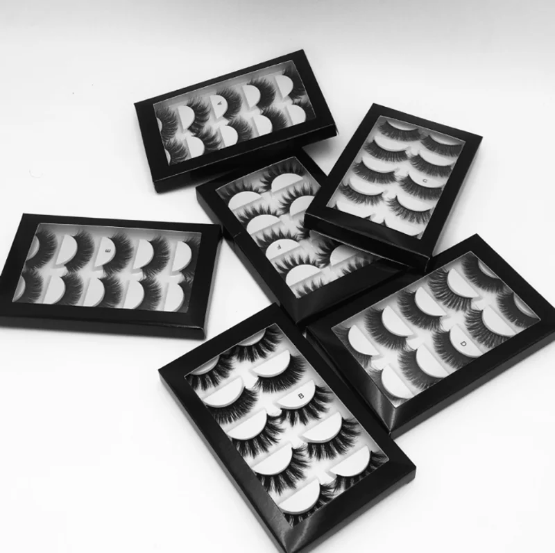 Новые 5 пар 3D Искусственные норковые ресницы натуральные Мягкие Длинные