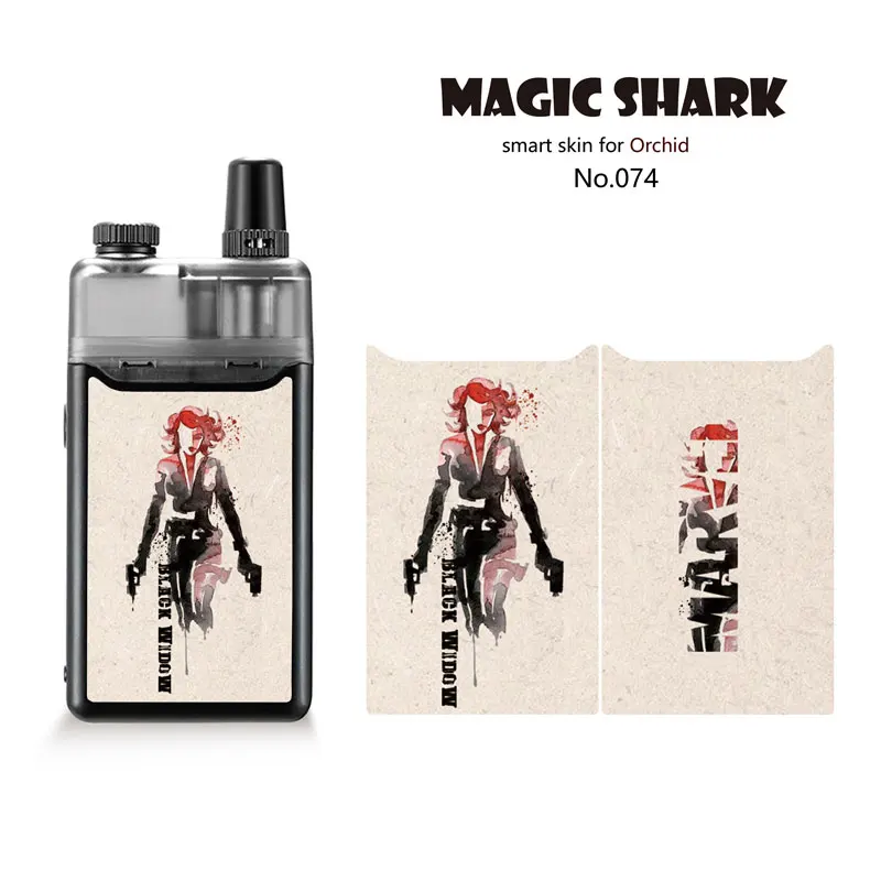 Футляр для вейпа Magic Shark Marvel DC Капитан Америка Человек-паук Супермен Мстители ПВХ