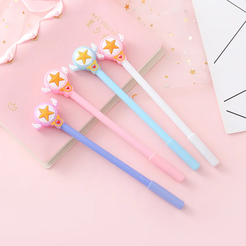 Сейлор Мун Card Captor Cardcaptor Sakura Волшебная палочка с 0 5 мм карандаш гелевая ручка