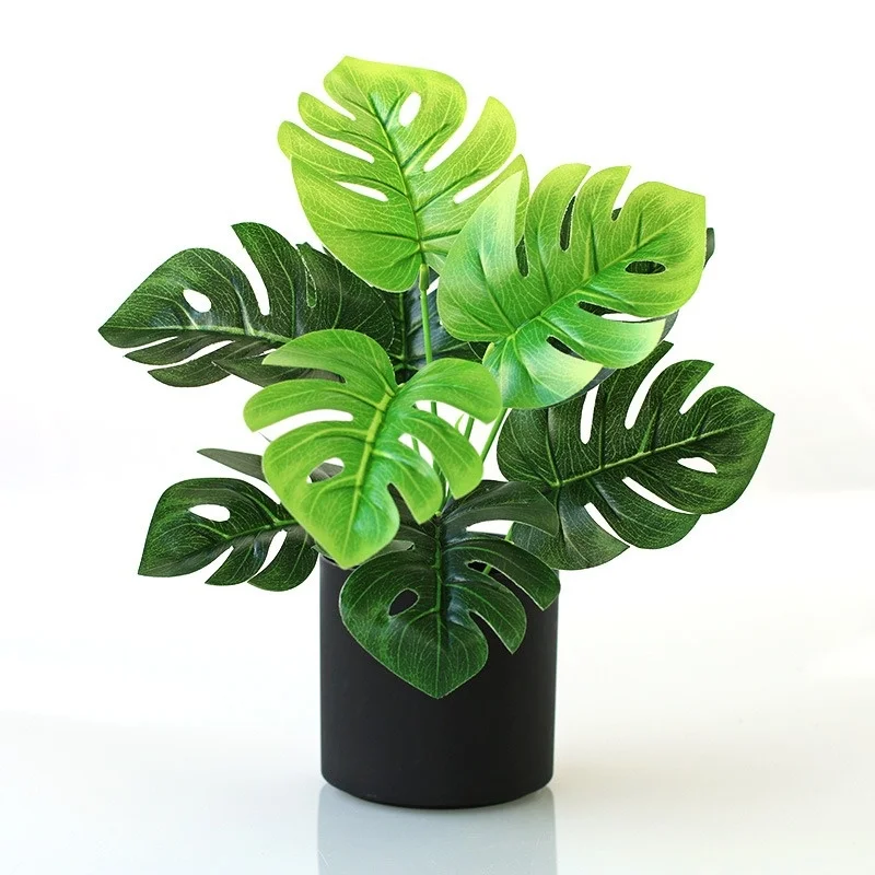 

Simulation Plant, 9 Heads, Turtle Back Leaf Flower, Home Hotel Decoration Bonsai, DIY Wedding Background Wall Flower Arrangement