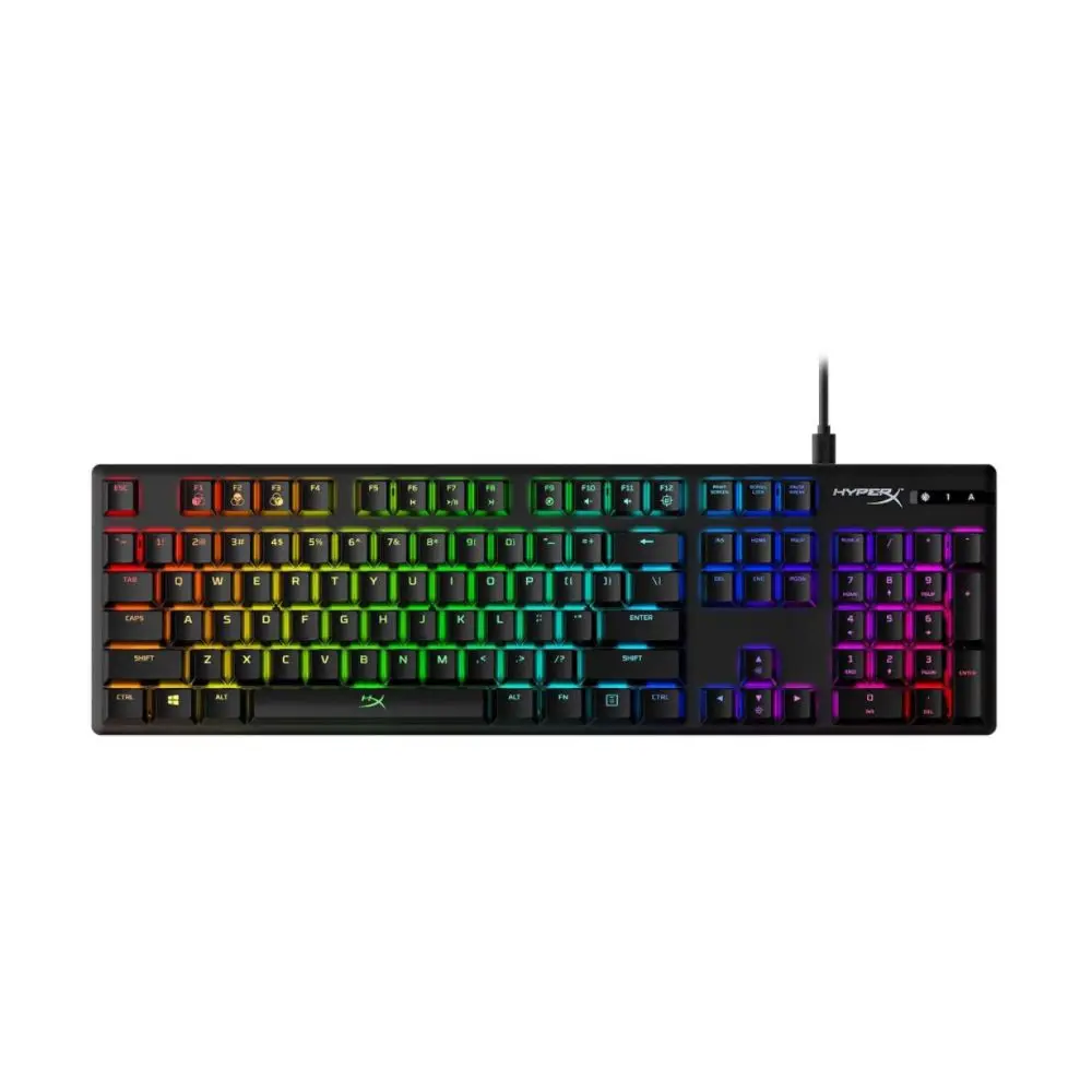Игровая клавиатура HyperX Alloy Origins (HyperX BLUE switches USB RGB подсветка HX-KB6BLX-RU) | Компьютеры и