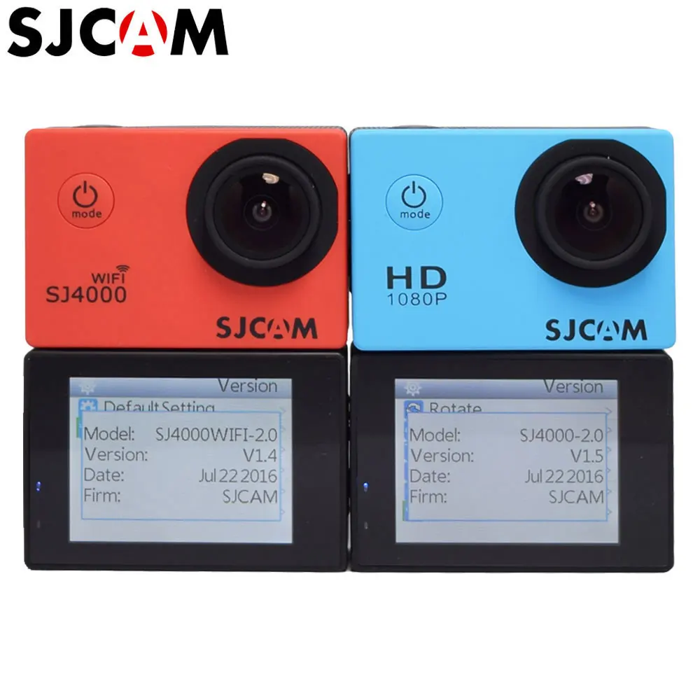 Оригинальный SJCAM SJ4000 WI FI Действие Видео Камера 1080 P Full HD серии 2 0 ЖК дисплей
