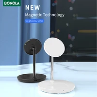 bonola 2 in 1 magnetic wireless charger for iphone 12 pro 11samsung s21 note 15w wireless charger for apple airpodssamsung bud