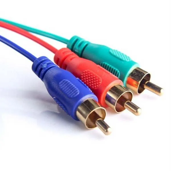 HDMI-совместимый штекер для 3 RCA Видео Аудио AV адаптер кабель 3RCA стерео