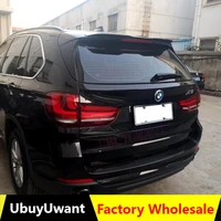 for bmw x5 f15 spoiler high quality abs material car rear wing for bmw x5 e70 e53 g05 f20 roof lip spoiler hatchback universal