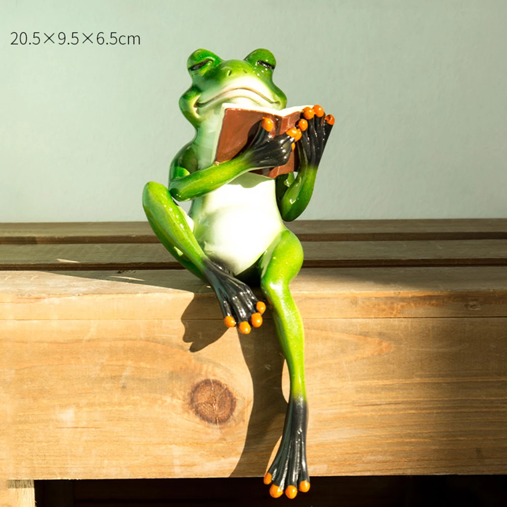 Новый 3D Творческий Забавный Ванна Лягушка модель Фигурка домашний офис